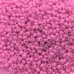 Seed beads 12/0, lyserød, 10 gram
